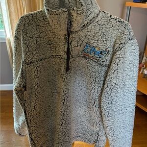 Gray Sherpa Fleece Pullover - Epic Dance Showcase